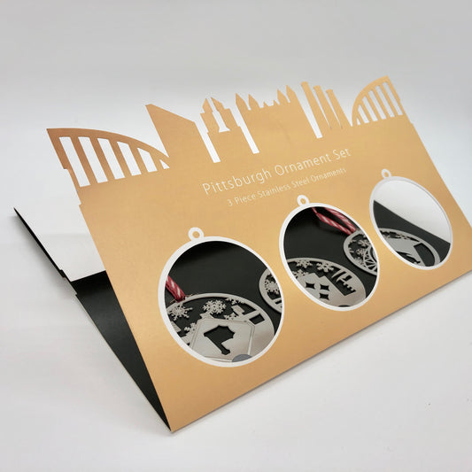 CLASSIC SPORTS - 3 Ornament Gift Set