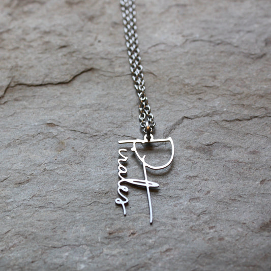 Pirates | Script Necklace