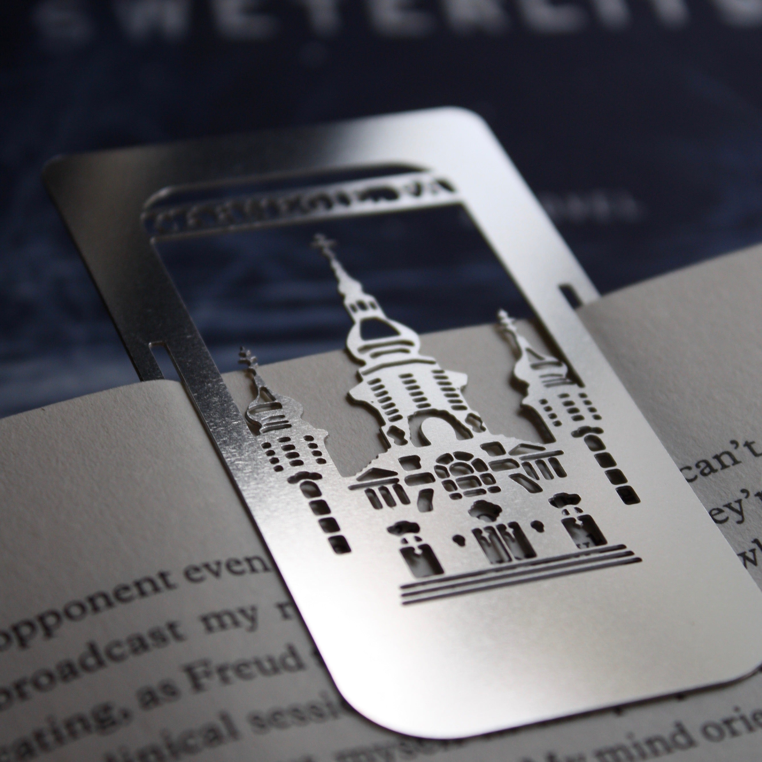 Carnegie, PA clip-on bookmark by Pittsburgh designer Audra Azoury