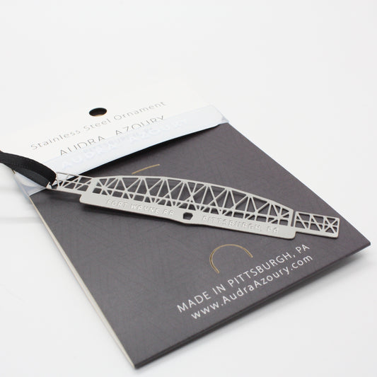 Pittsburgh Bridge Ornament | Fort Wayne Railroad